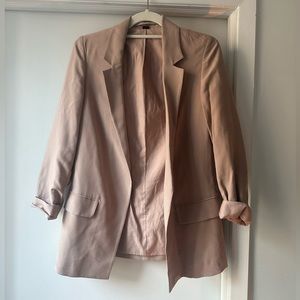 All Saints Pale Pink Blazer